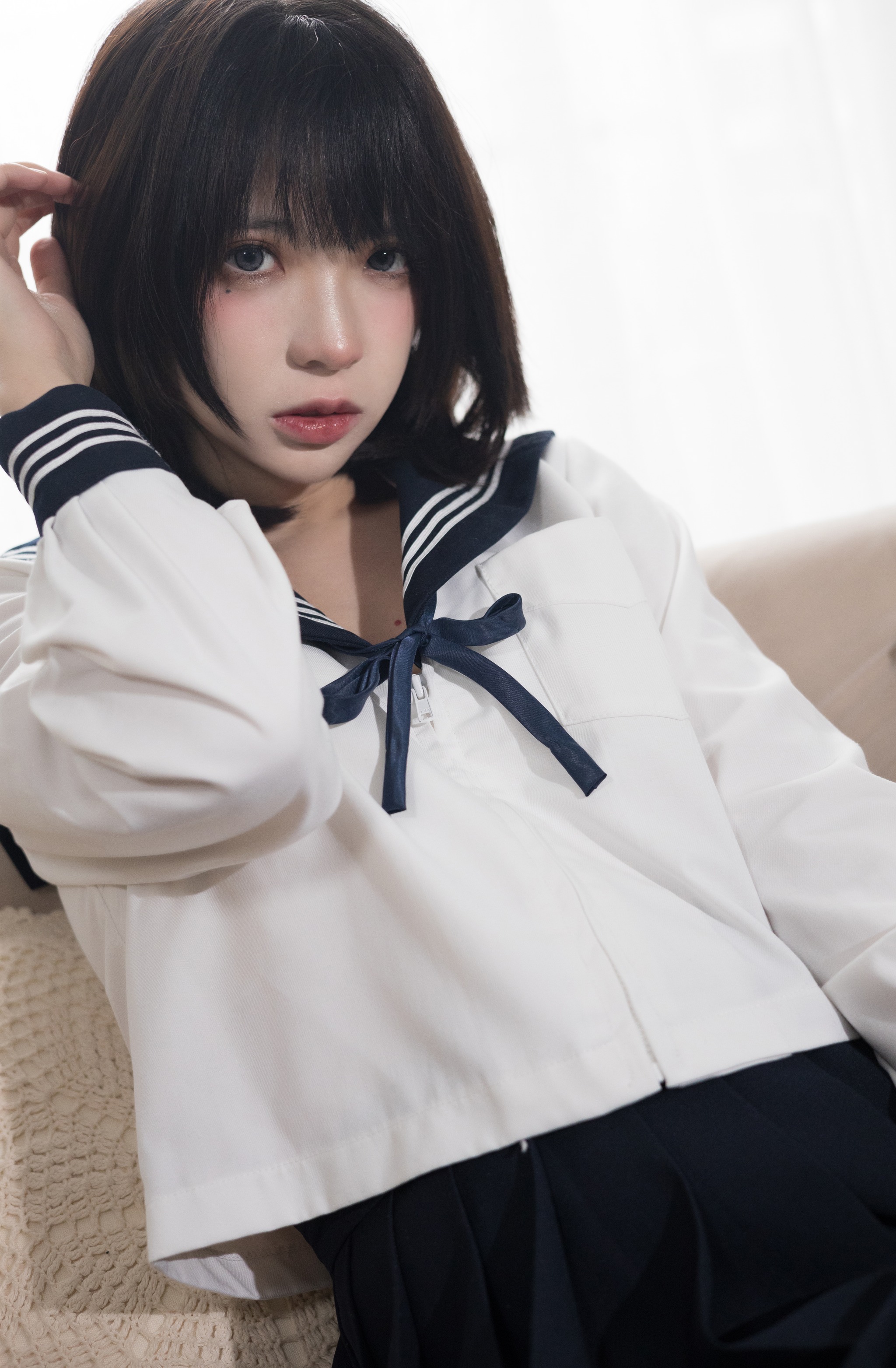 图片[1]-疯猫ss – NO.100 病娇JK [40P]-XikXak